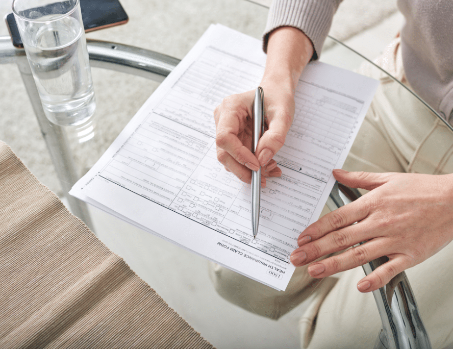 Person filing a personal injury claim with Neufeld Law Firm in South Florida
