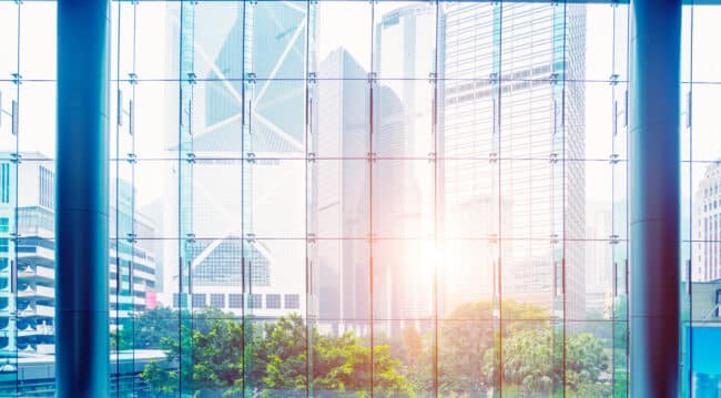 office window