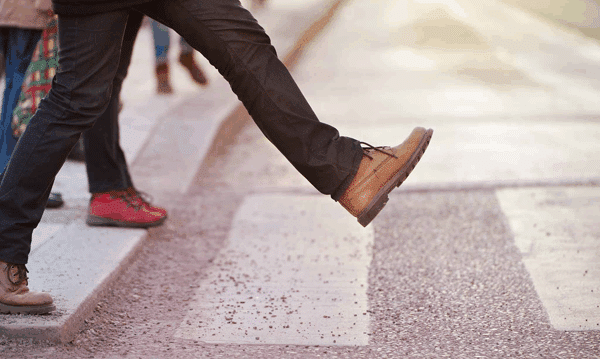 pedestrian walking