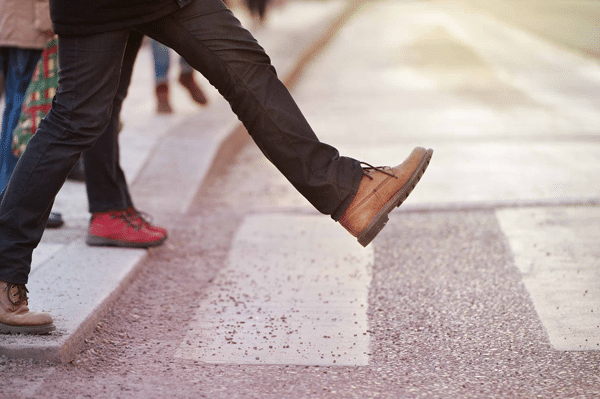 pedestrian walking