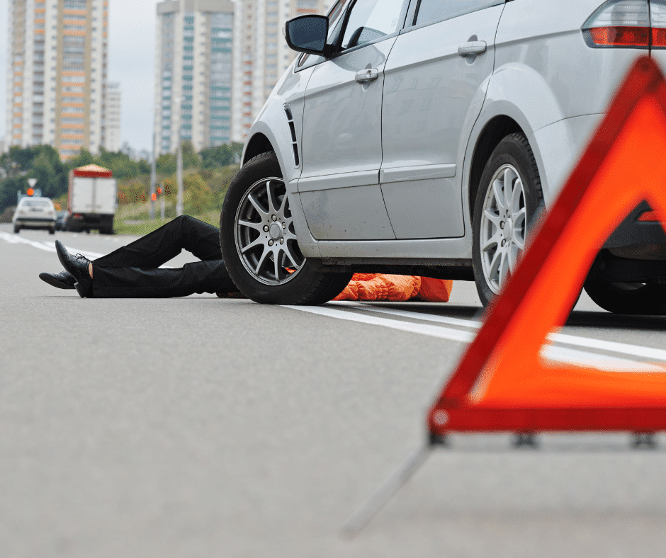pedestrian car accident