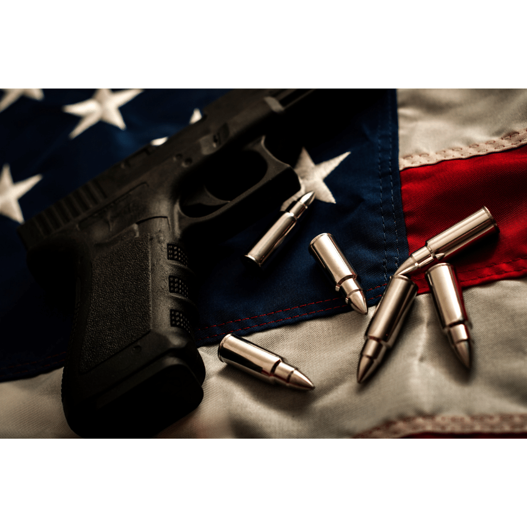 gun with bullets