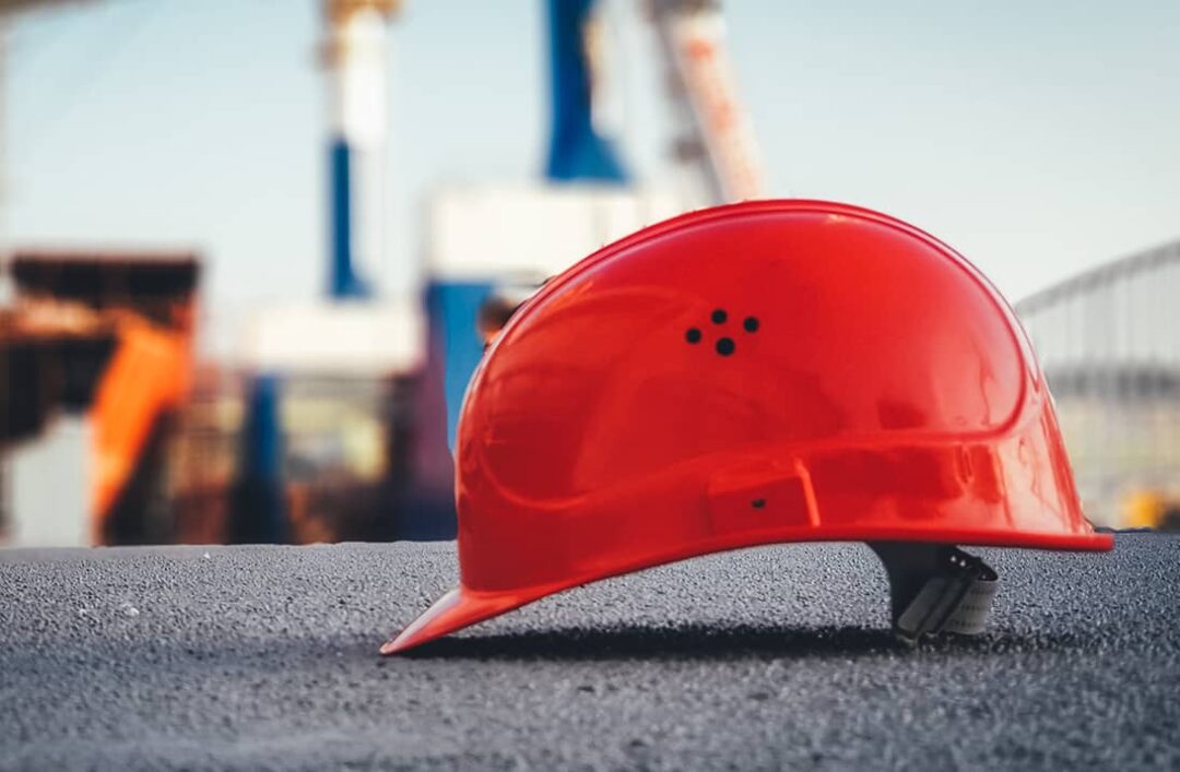 helmet on floor